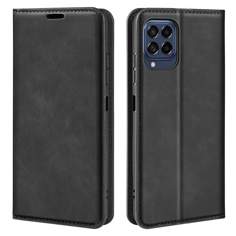 Bescherming Hoesje voor Samsung Galaxy M53 5G Folio-hoesje Huid-touch Zachtheid