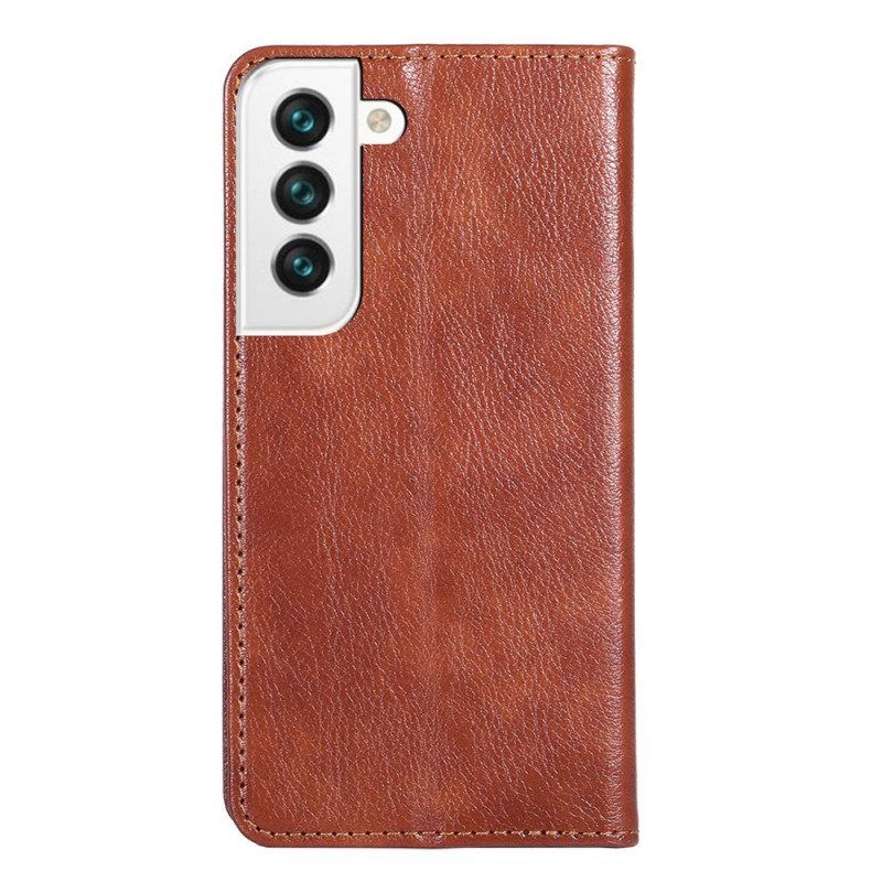 Bescherming Hoesje voor Samsung Galaxy S22 Plus 5G Folio-hoesje Effen Kleur