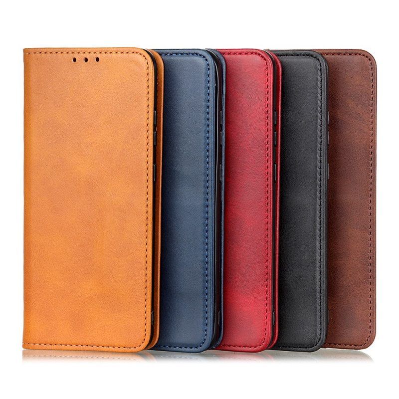 Bescherming Hoesje voor Samsung Galaxy S22 Plus 5G Folio-hoesje Elegantie Splitleer