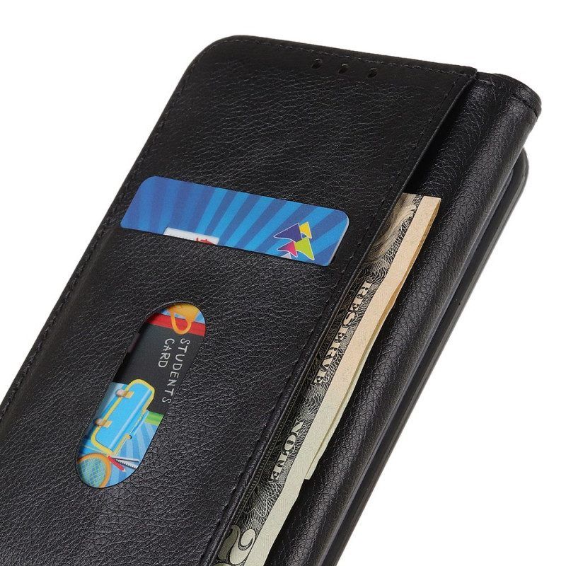 Bescherming Hoesje voor Samsung Galaxy S23 5G Folio-hoesje Gespleten Leer