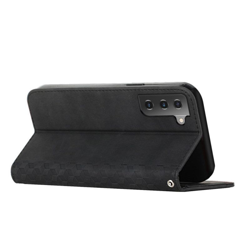 Bescherming Hoesje voor Samsung Galaxy S23 5G Folio-hoesje Stijl Leer 3d-patroon