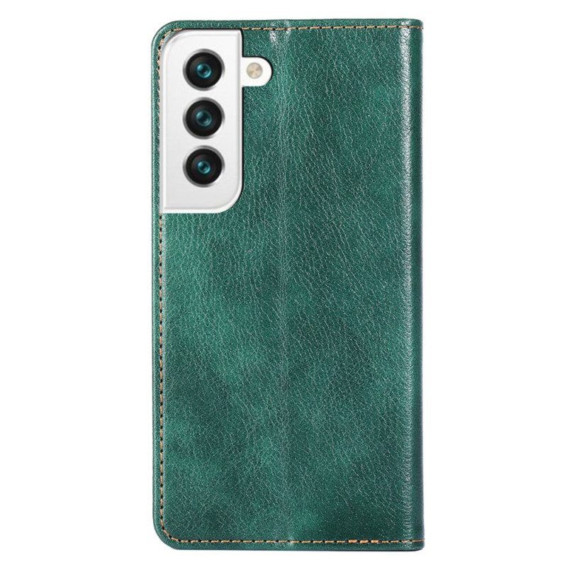 Bescherming Hoesje voor Samsung Galaxy S23 Plus 5G Folio-hoesje Kunstleer Stiksels