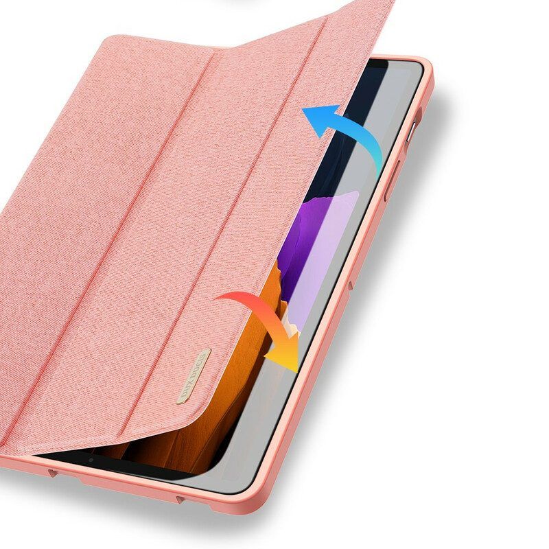 Bescherming Hoesje voor Samsung Galaxy Tab S8 / Tab S7 Domo-serie Dux-ducis