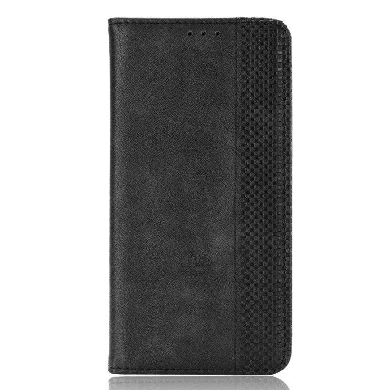 Bescherming Hoesje voor Samsung Galaxy Z Fold 4 Folio-hoesje Retro Pennenopslag