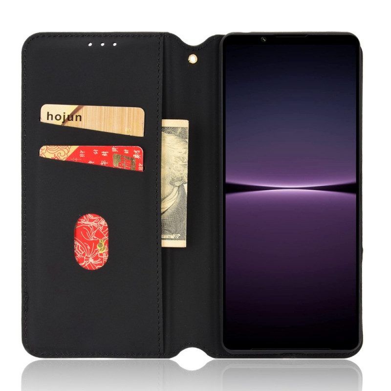 Bescherming Hoesje voor Sony Xperia 1 IV Folio-hoesje 3d Kubussen