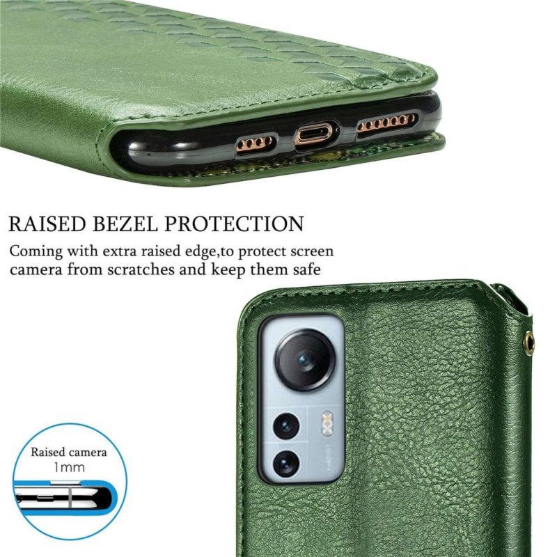 Bescherming Hoesje voor Xiaomi 12 Lite Folio-hoesje 3d Patroon