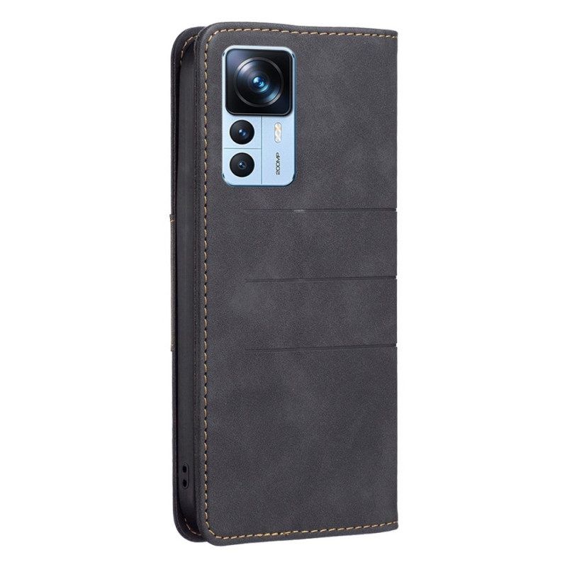 Bescherming Hoesje voor Xiaomi 12T / 12T Pro Folio-hoesje Binfen-kleur