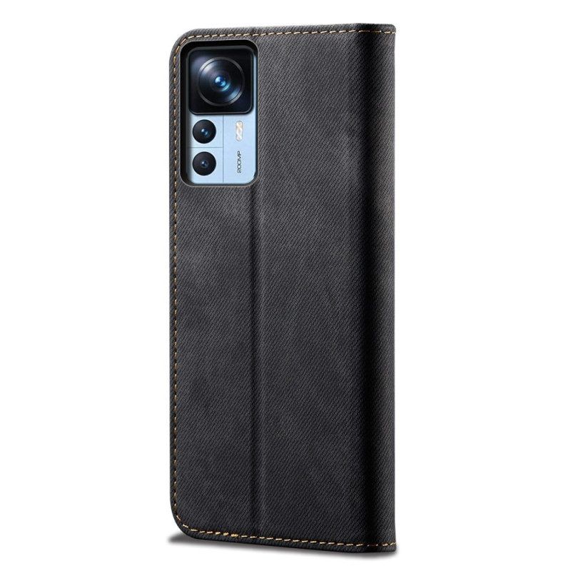 Bescherming Hoesje voor Xiaomi 12T / 12T Pro Folio-hoesje Stof