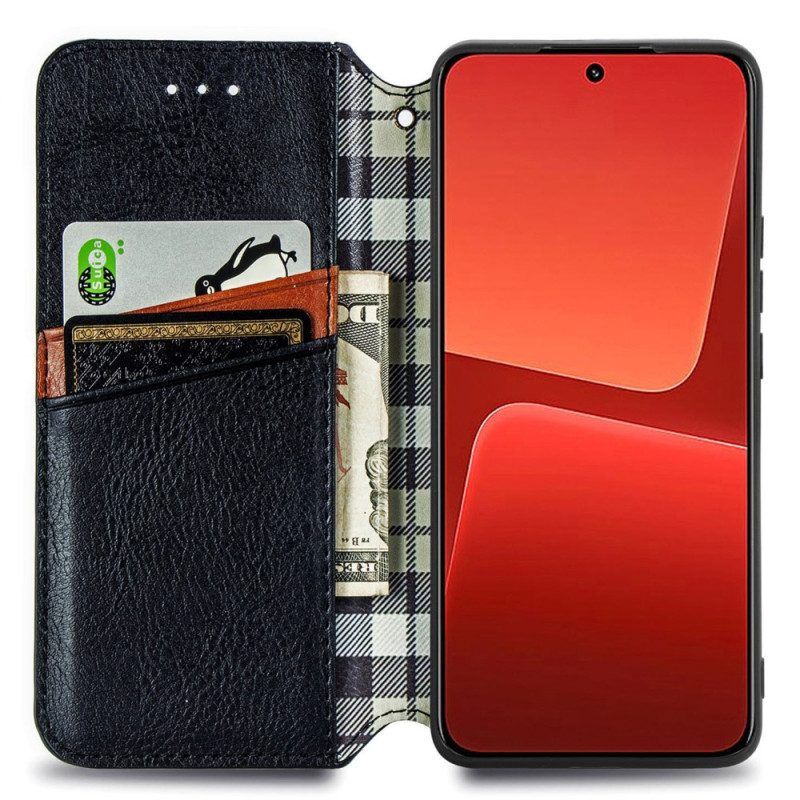 Bescherming Hoesje voor Xiaomi 13 Folio-hoesje Vintage Patroon