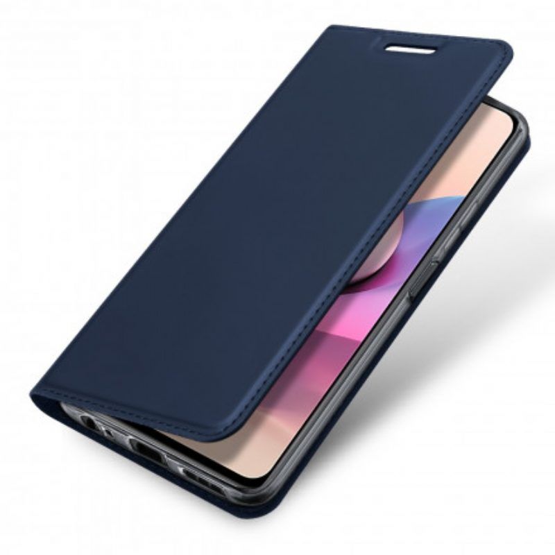 Bescherming Hoesje voor Xiaomi Redmi Note 10 / 10S Folio-hoesje Skinpro Dux Ducis