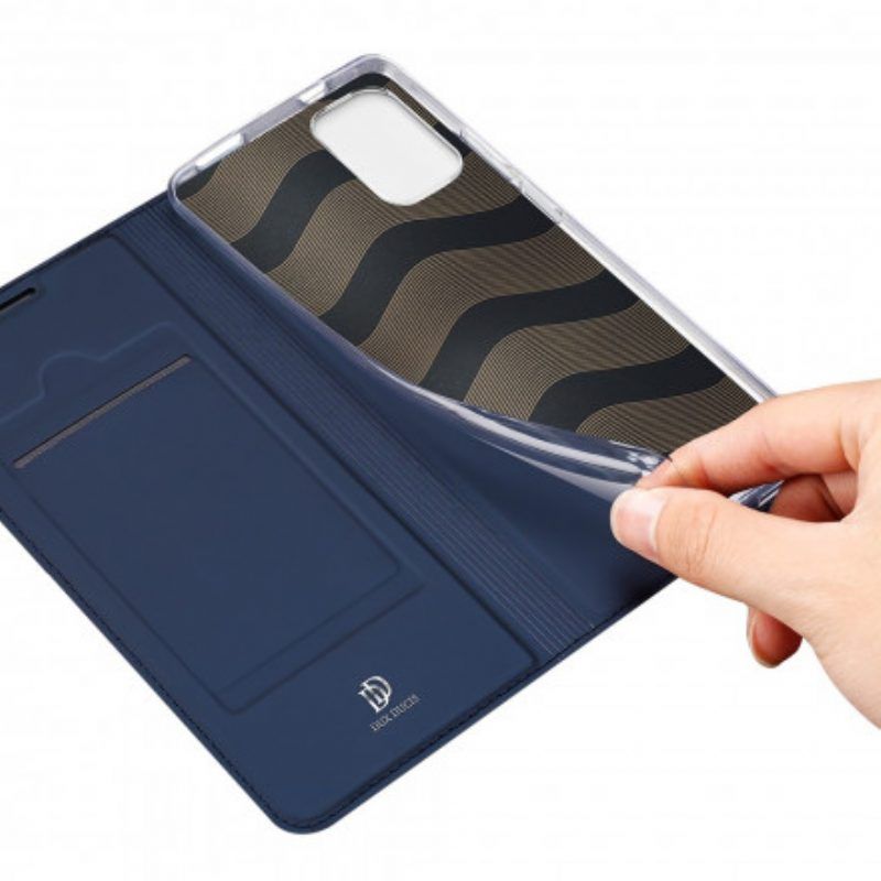 Bescherming Hoesje voor Xiaomi Redmi Note 10 / 10S Folio-hoesje Skinpro Dux Ducis