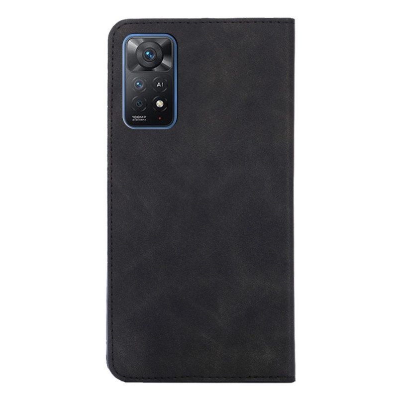 Bescherming Hoesje voor Xiaomi Redmi Note 11 Pro / 11 Pro 5G Folio-hoesje Skin-touch-ontwerp