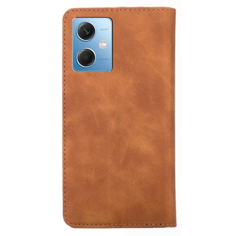 Bescherming Hoesje voor Xiaomi Redmi Note 12 5G Folio-hoesje Vintage-serie