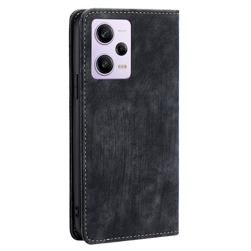 Bescherming Hoesje voor Xiaomi Redmi Note 12 Pro Folio-hoesje Rfid