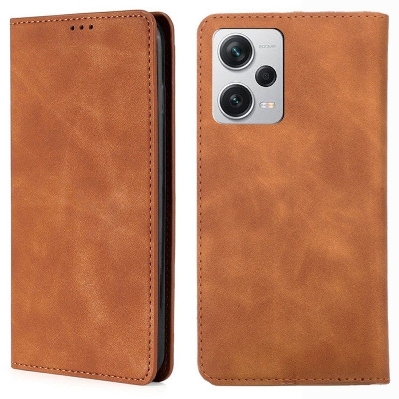 Bescherming Hoesje voor Xiaomi Redmi Note 12 Pro Plus Folio-hoesje Vintage-serie