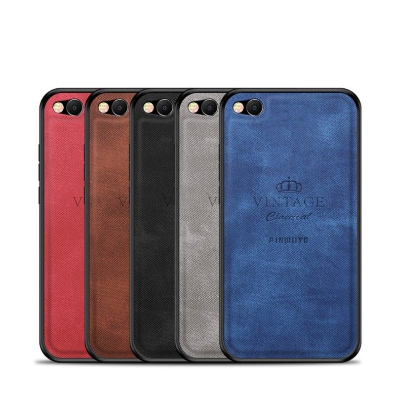 Cover Hoesje Xiaomi Redmi Go Grijs Zwart Telefoonhoesje Eervolle Vintage