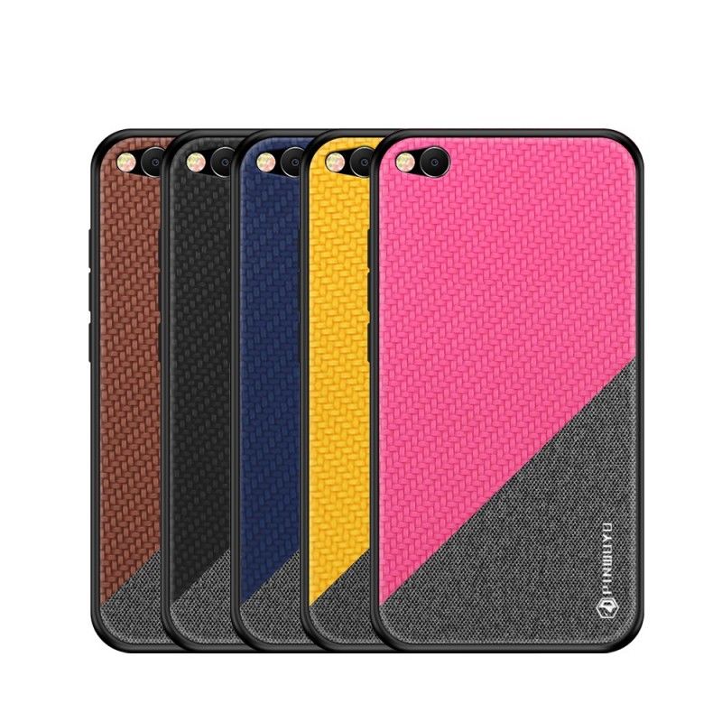 Hoesje voor Xiaomi Redmi Go Magenta Zwart Pinwuyo Eer-Serie