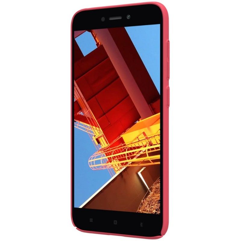 Hoesje Xiaomi Redmi Go Rood Zwart Stijve Frosted Nillkin