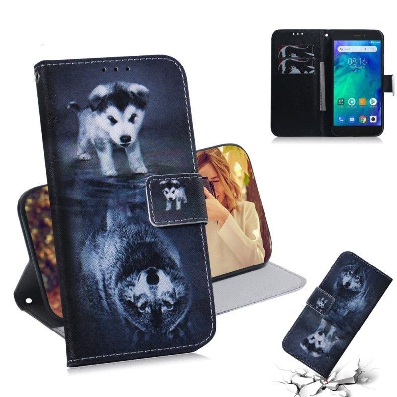 Leren Hoesje Xiaomi Redmi Go Telefoonhoesje Ernesto De Wolf