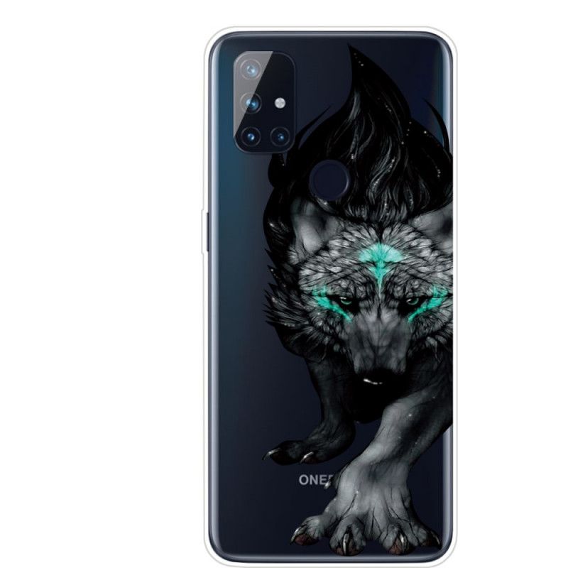 Case Hoesje OnePlus Nord N10 Telefoonhoesje Grafische Wolf