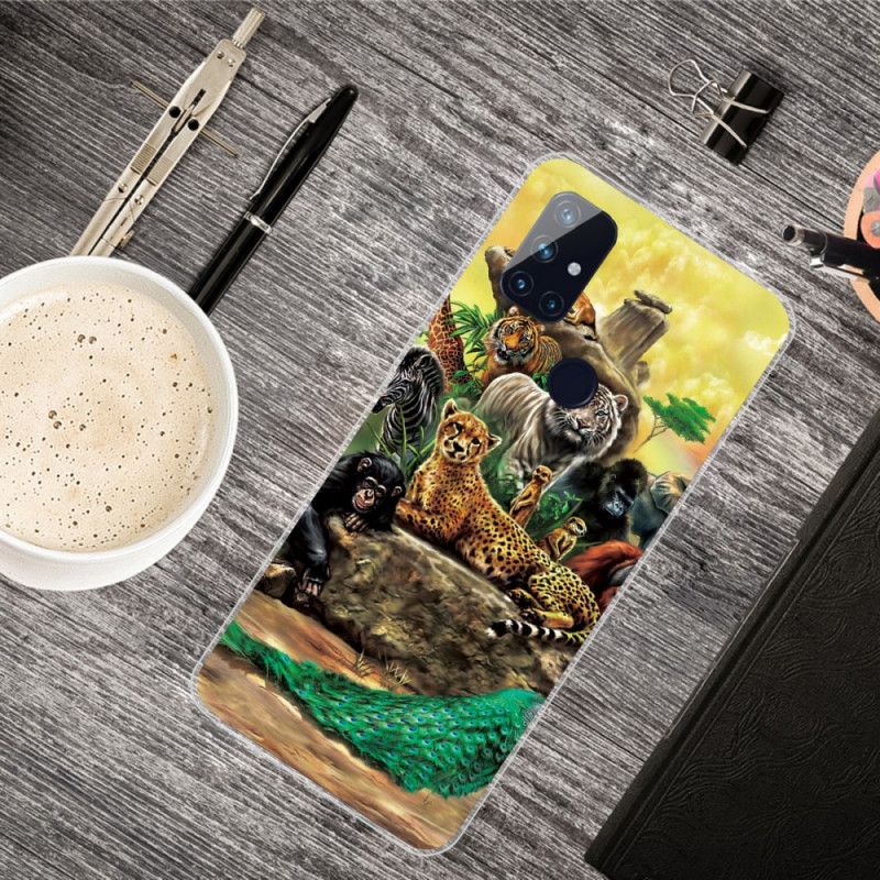 Hoesje OnePlus Nord N10 Safaridieren