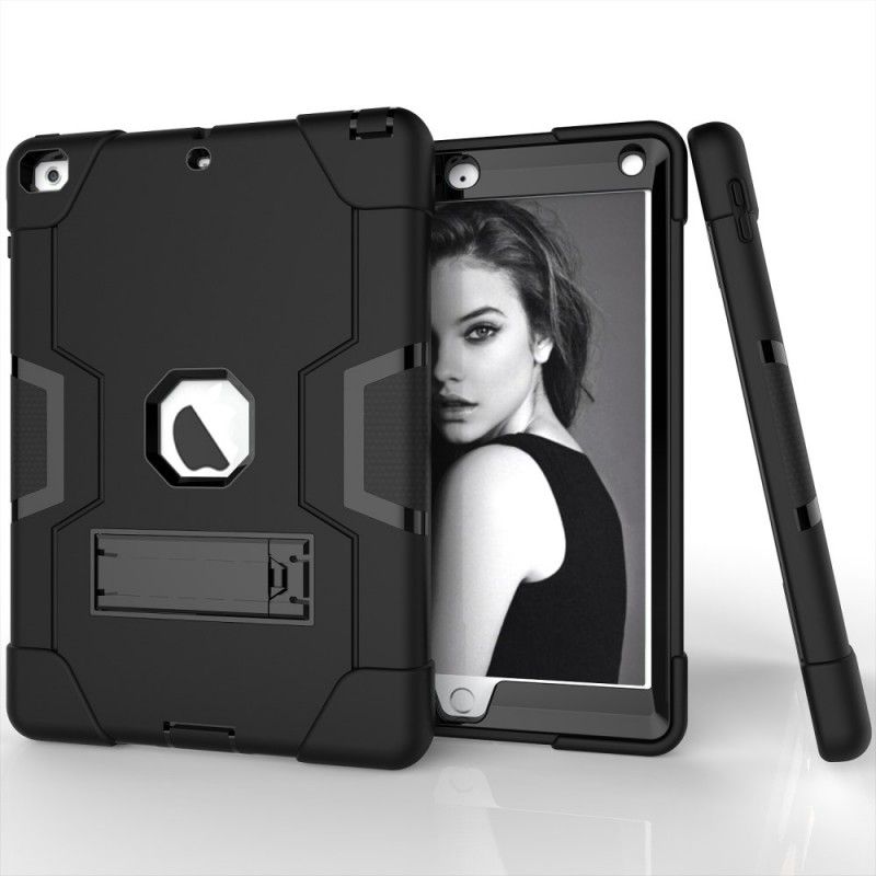 Case Hoesje iPad (9.7") Grijs Zwart Telefoonhoesje Ultra Premium Resistent