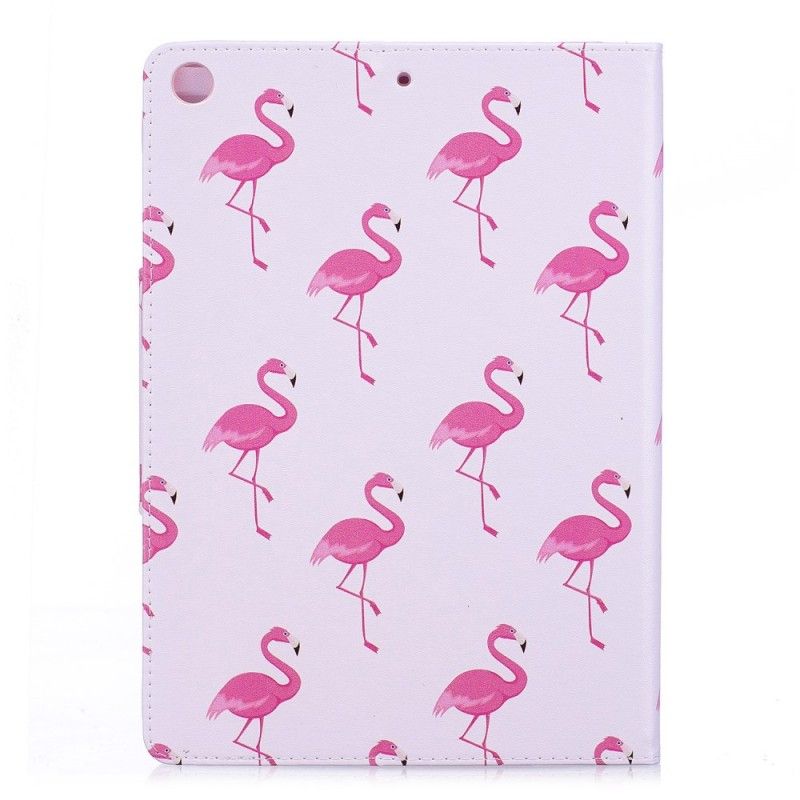 Leren Hoesje iPad (9.7") Flamingo'S