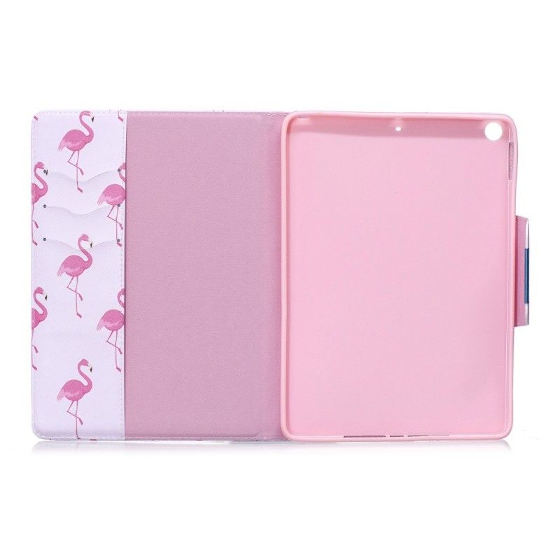 Leren Hoesje iPad (9.7") Flamingo'S