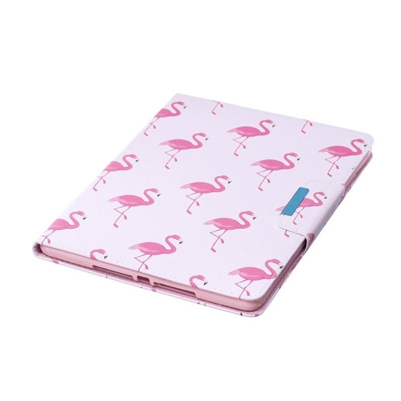 Leren Hoesje iPad (9.7") Flamingo'S