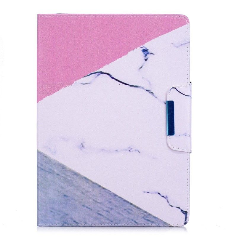 Leren Hoesje iPad (9.7") Telefoonhoesje Marmeren Dessin