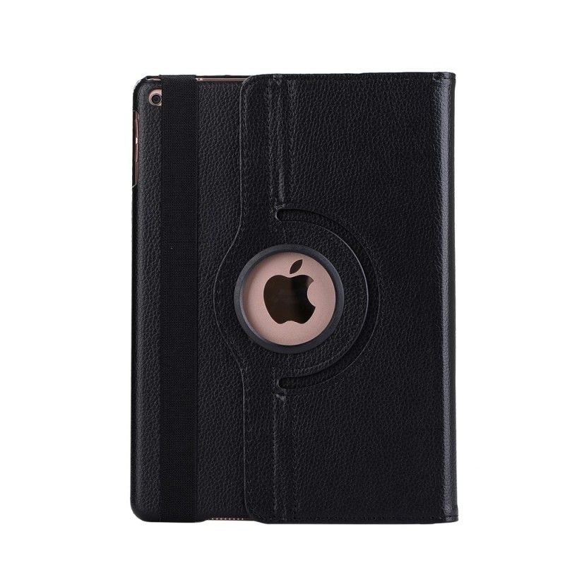 Leren Hoesje iPad (9.7") Wit Zwart 360 ° Draaibaar