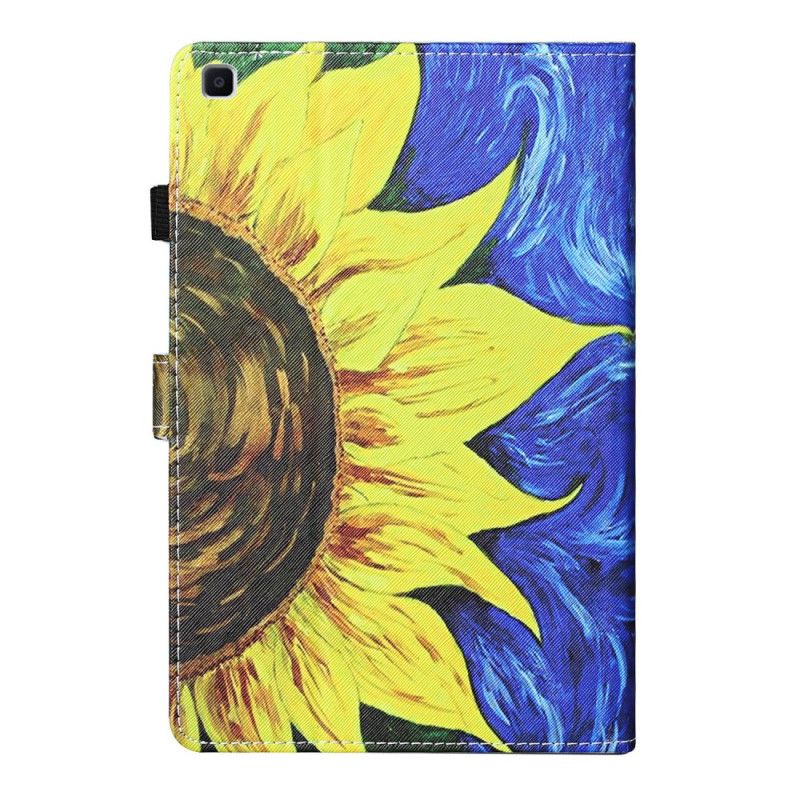 Bescherming Hoesje Samsung Galaxy Tab A 8" (2019) Telefoonhoesje Zonnebloem