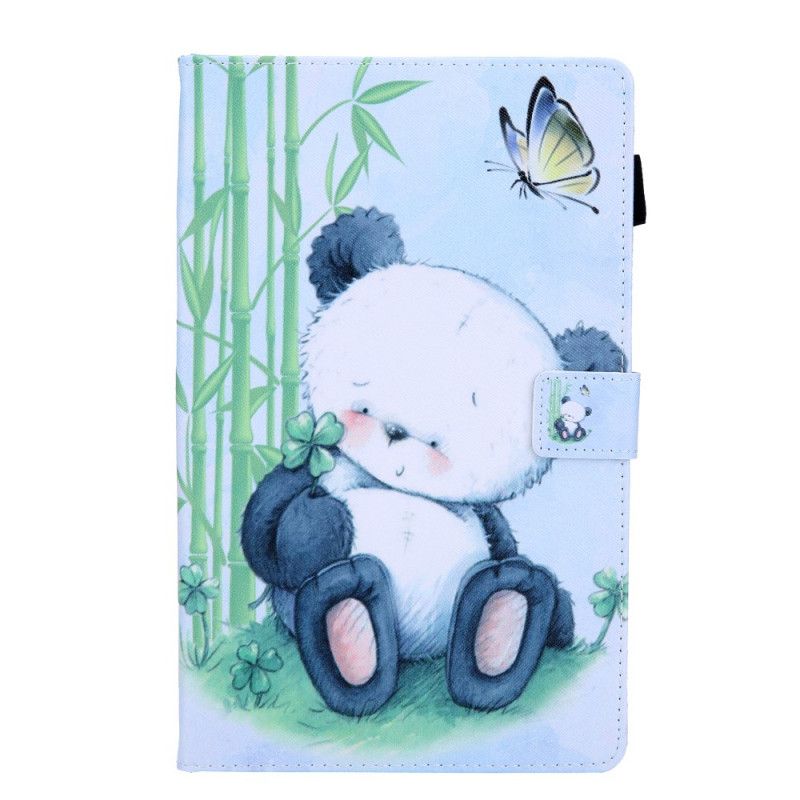 Cover Folio-hoesje Samsung Galaxy Tab A 8" (2019) Telefoonhoesje Panda In Natura