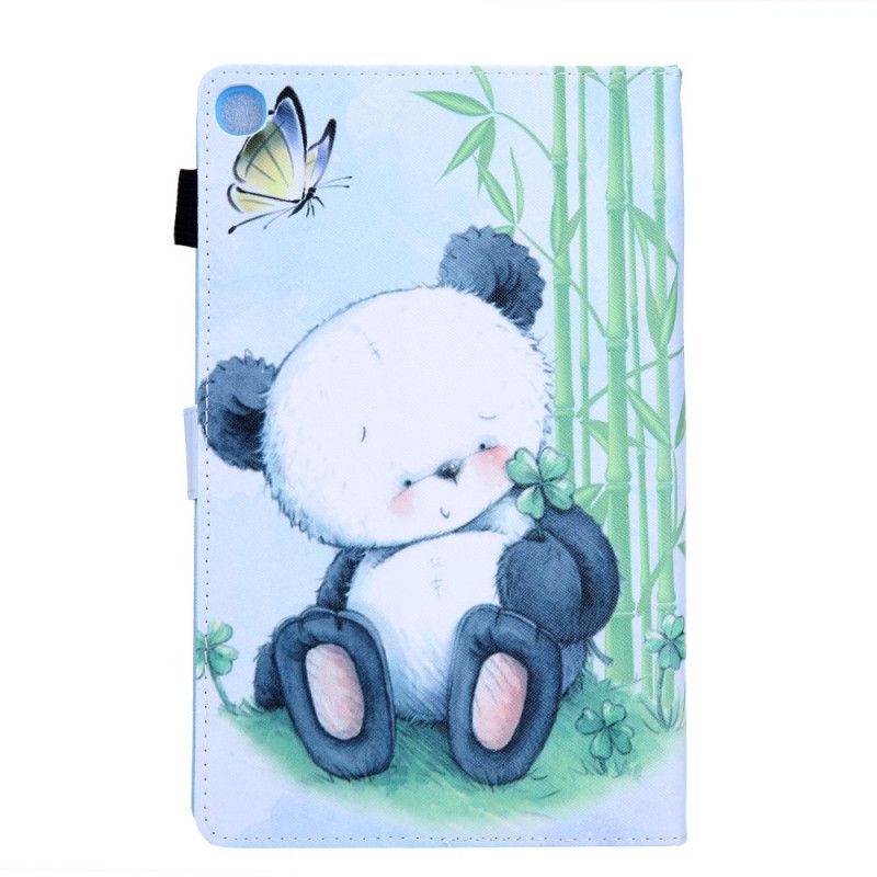 Cover Folio-hoesje Samsung Galaxy Tab A 8" (2019) Telefoonhoesje Panda In Natura