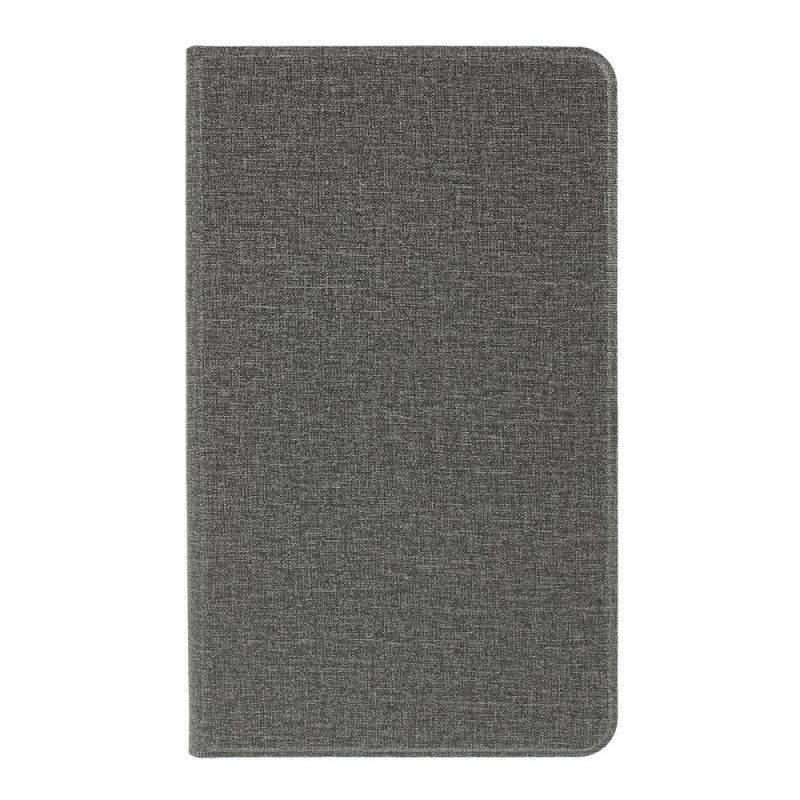 Cover Samsung Galaxy Tab A 8" (2019) Grijs Zwart Vlekbestendig Kunstleer