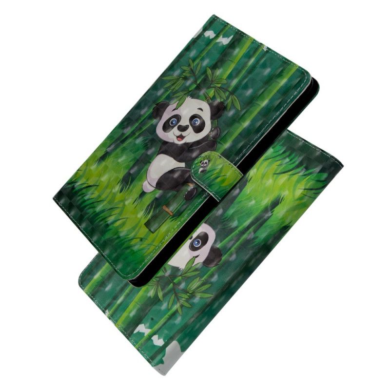 Leren Hoesje Samsung Galaxy Tab A 8" (2019) Panda