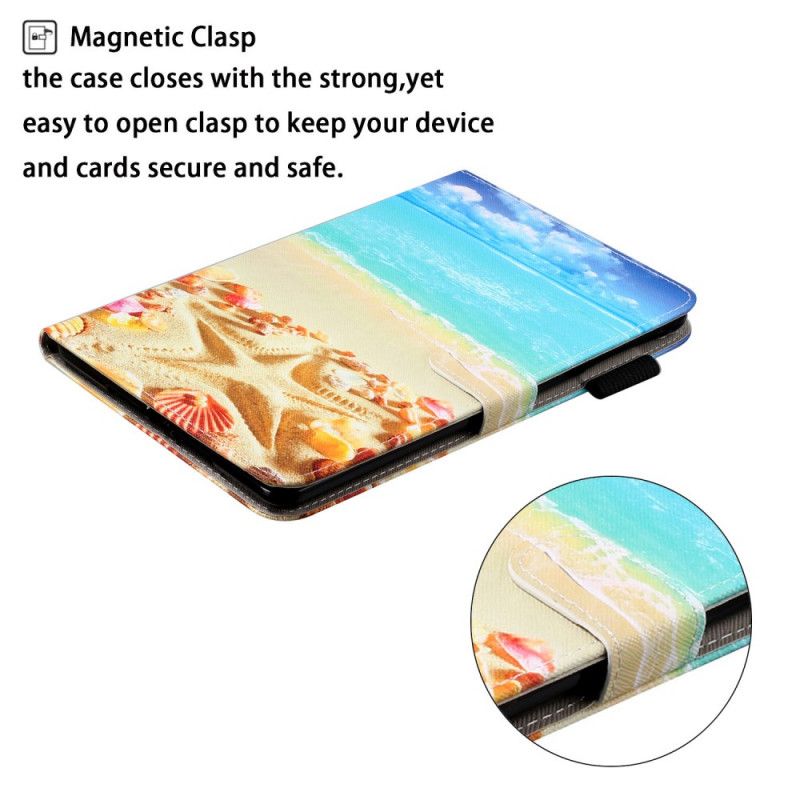 Leren Hoesje Samsung Galaxy Tab A 8" (2019) Strand