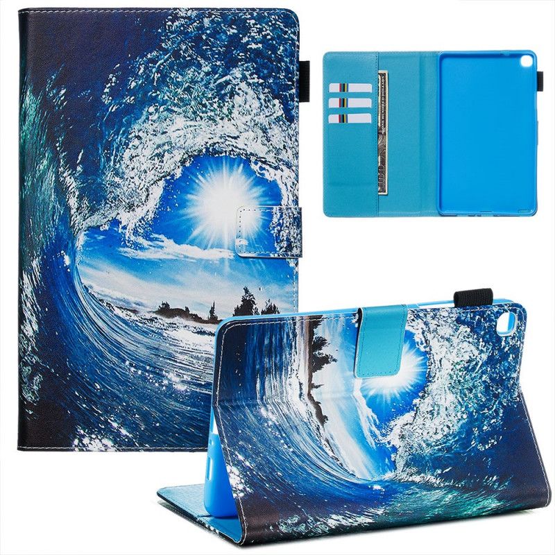 Leren Hoesje Samsung Galaxy Tab A 8" (2019) Watergolf