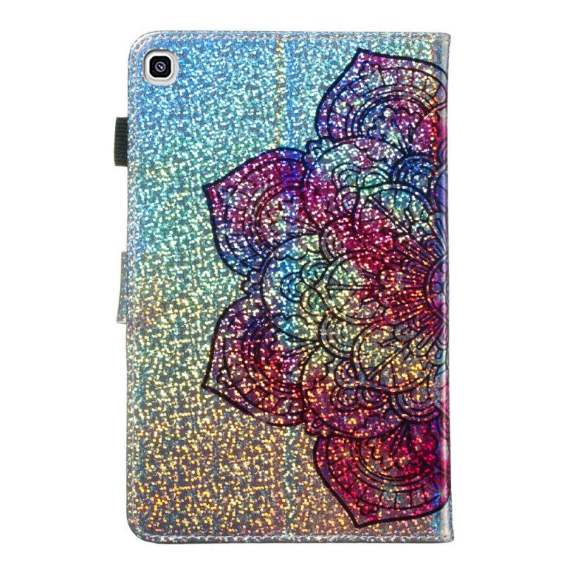 Leren Hoesje voor Samsung Galaxy Tab A 8" (2019) Glitter Mandala