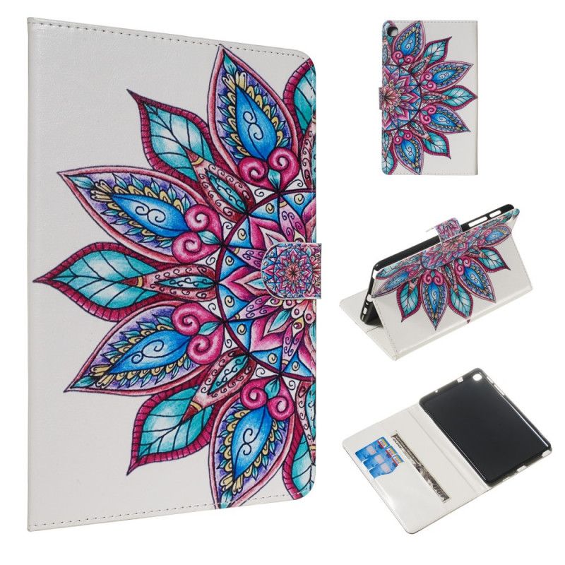 Leren Hoesje voor Samsung Galaxy Tab A 8" (2019) Mandala