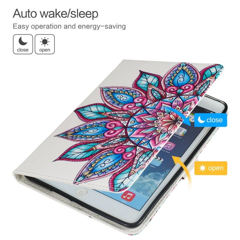 Leren Hoesje voor Samsung Galaxy Tab A 8" (2019) Mandala