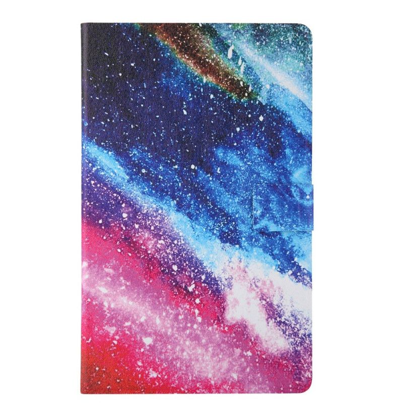 Leren Hoesje voor Samsung Galaxy Tab A 8" (2019) Sterrenstelsel