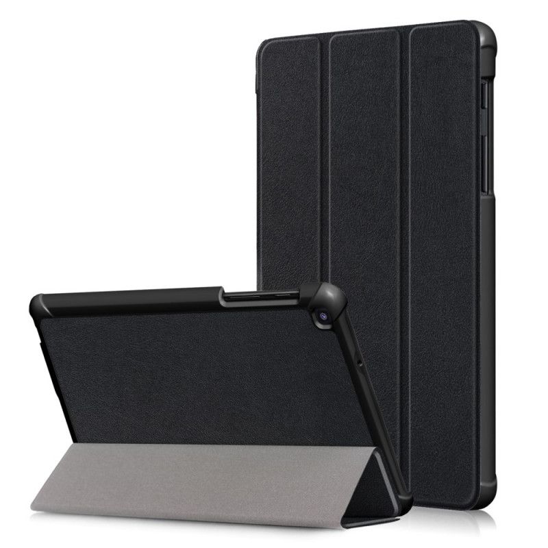 Smart Case Samsung Galaxy Tab A 8" (2019) Grijs Zwart Kunstleer