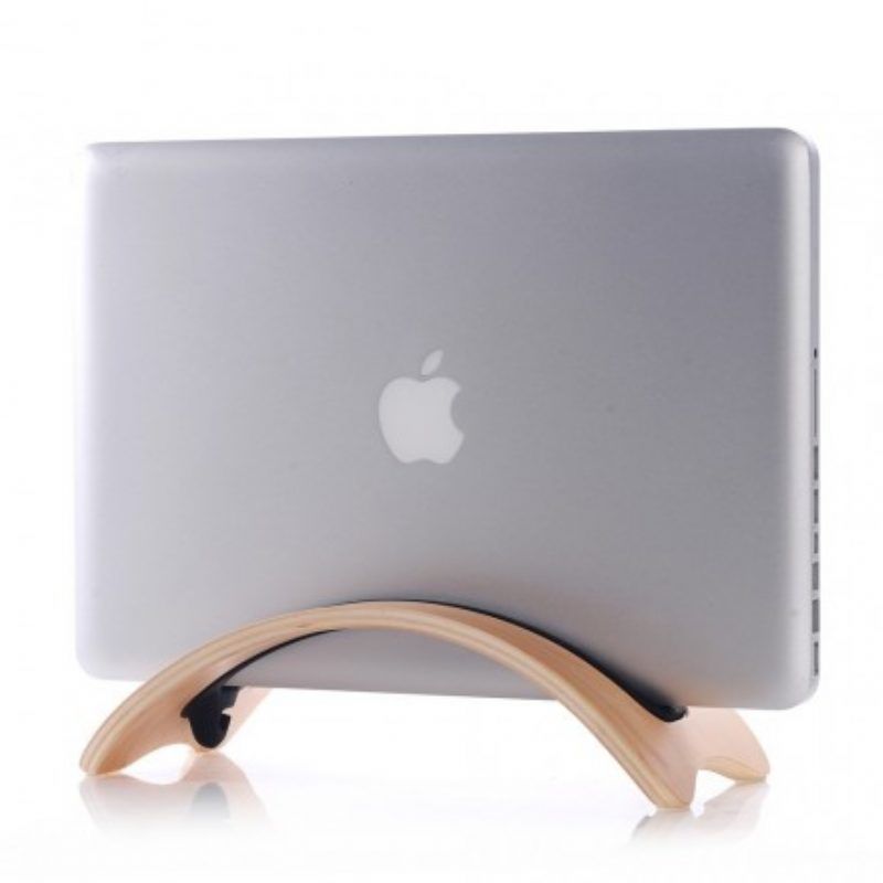 Bookarc-Standaard Van Natuurlijk Hout Voor Macbook