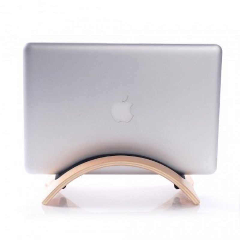 Bookarc-Standaard Van Natuurlijk Hout Voor Macbook