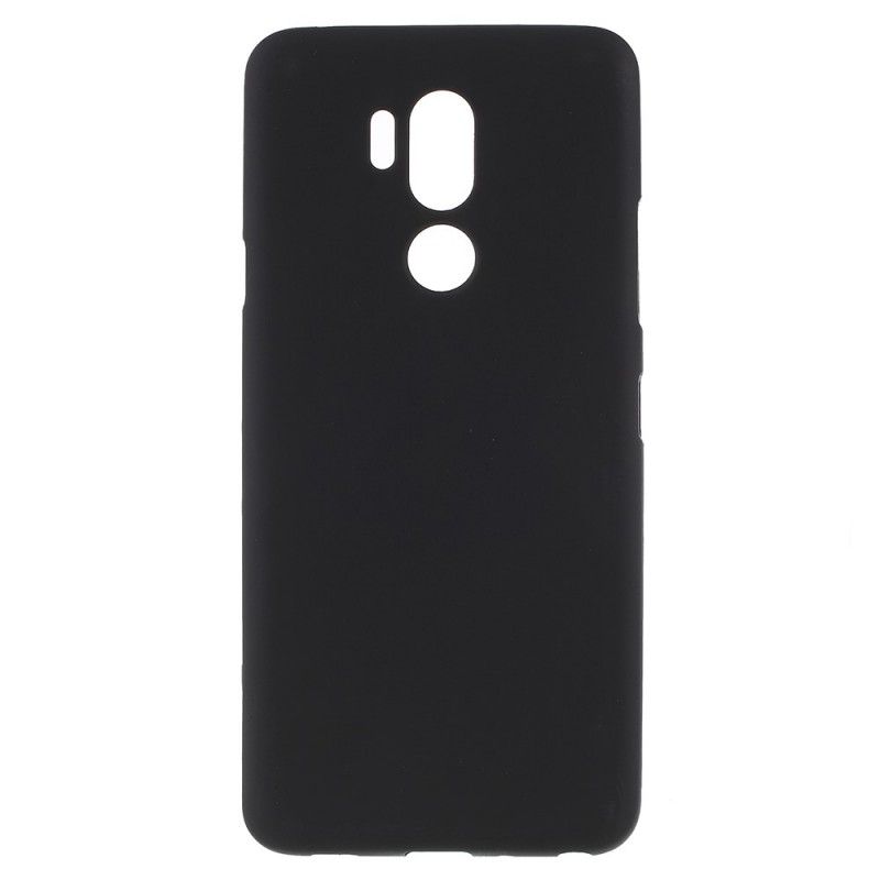 Cover Hoesje LG G7 ThinQ Zwart Telefoonhoesje Matte Siliconen