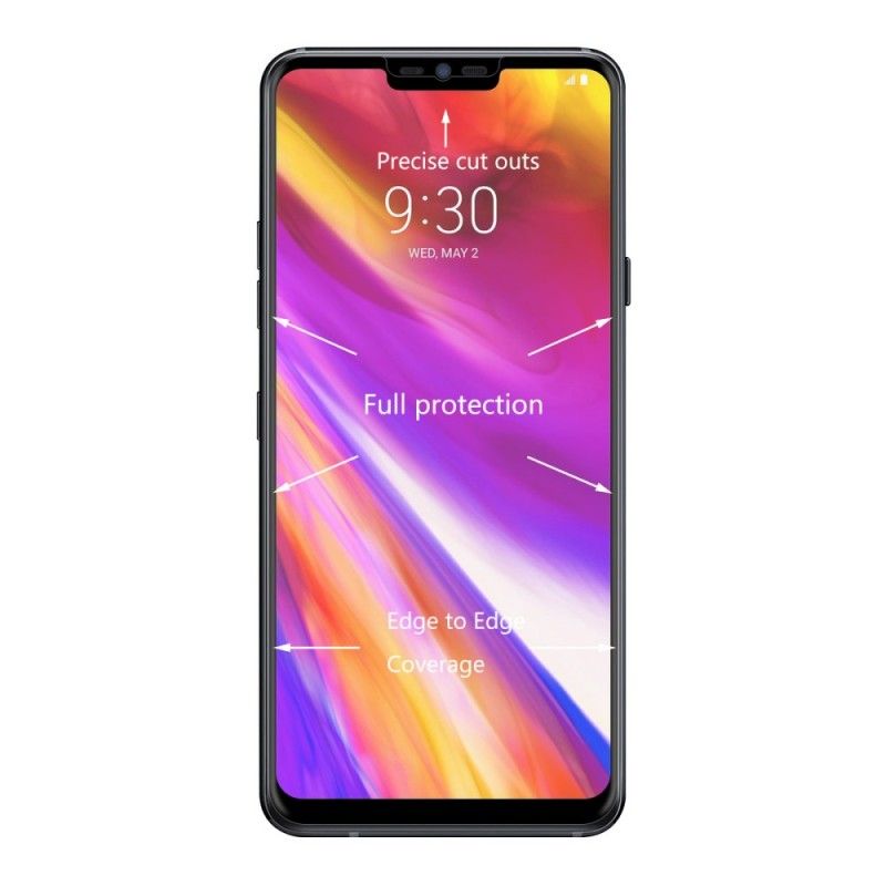 Gehard Glas Bescherming LG G7 ThinQ Transparant Zwart