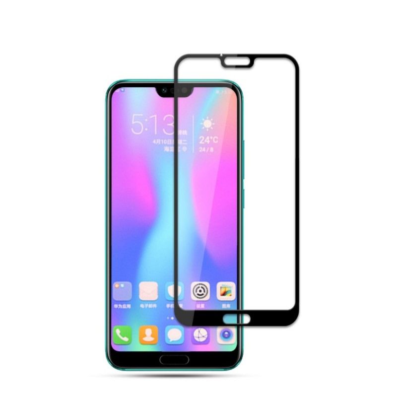 Gehard Glas Bescherming Voor Honor 10 Zwart Mocolo