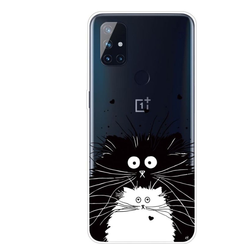 Hoesje OnePlus Nord N100 Let Op De Katten