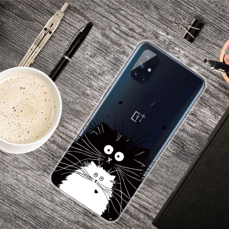 Hoesje OnePlus Nord N100 Let Op De Katten